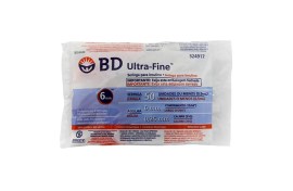 Seringa Para Insulina Agulha Ultra Fine II - 0,5 Ml/Ag-0,6 X 0,25 Mm - 10 Unid - BD (324917)